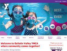 Tablet Screenshot of gallatinvalleyymca.org